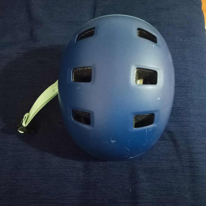 Mavi Çocuk Koruyucu Seti - Kask ve Dizlik - Görsel 4