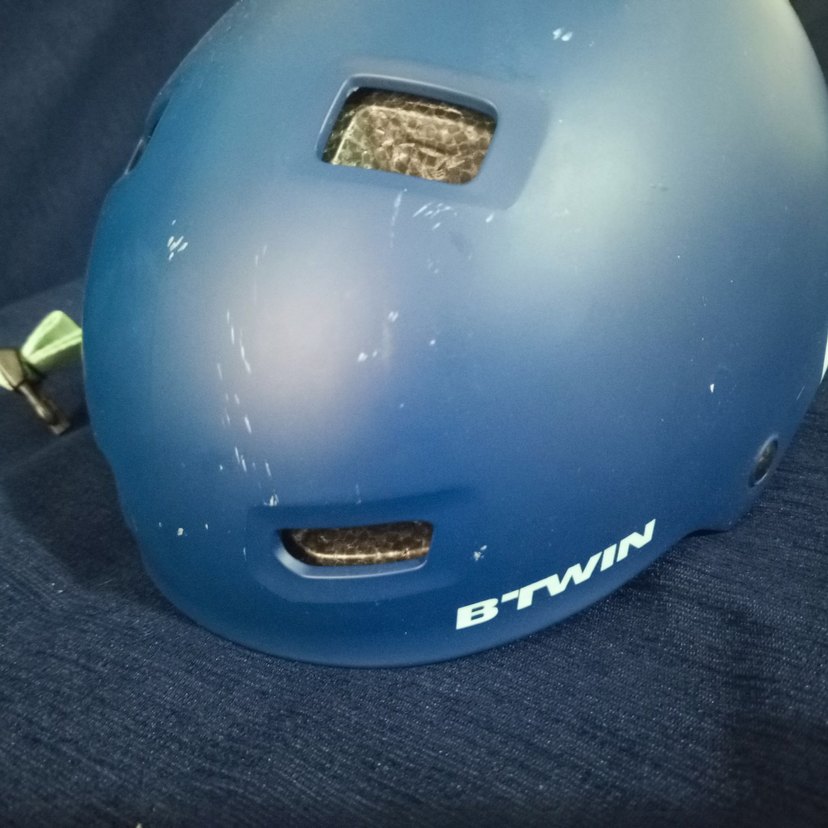 Mavi Çocuk Koruyucu Seti - Kask ve Dizlik - Görsel 5