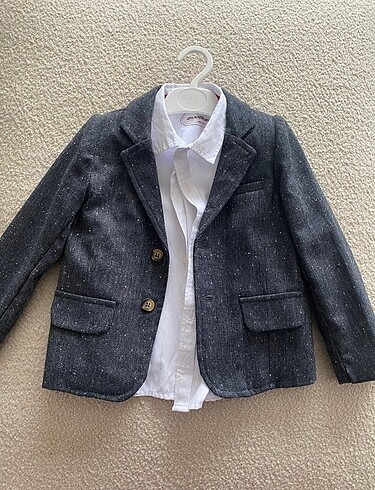 Çocuk Blazer ceket gömlek 3 yaş