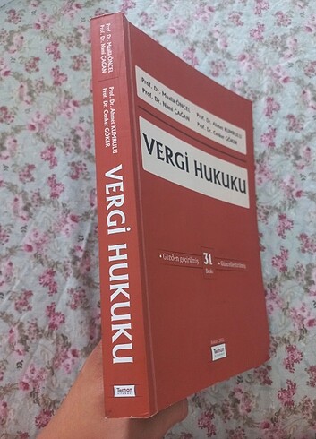 Vergi Hukuku Mualla Öncel 31.baskı