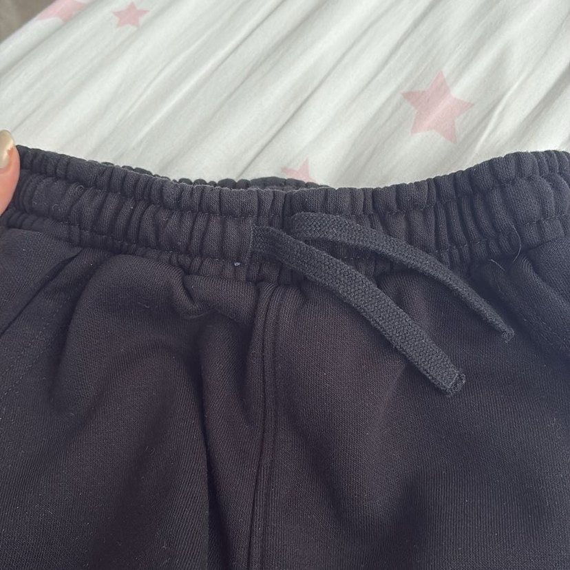 Erkek Siyah Fermuarlı Rahat Eşofman Altı - Görsel 3