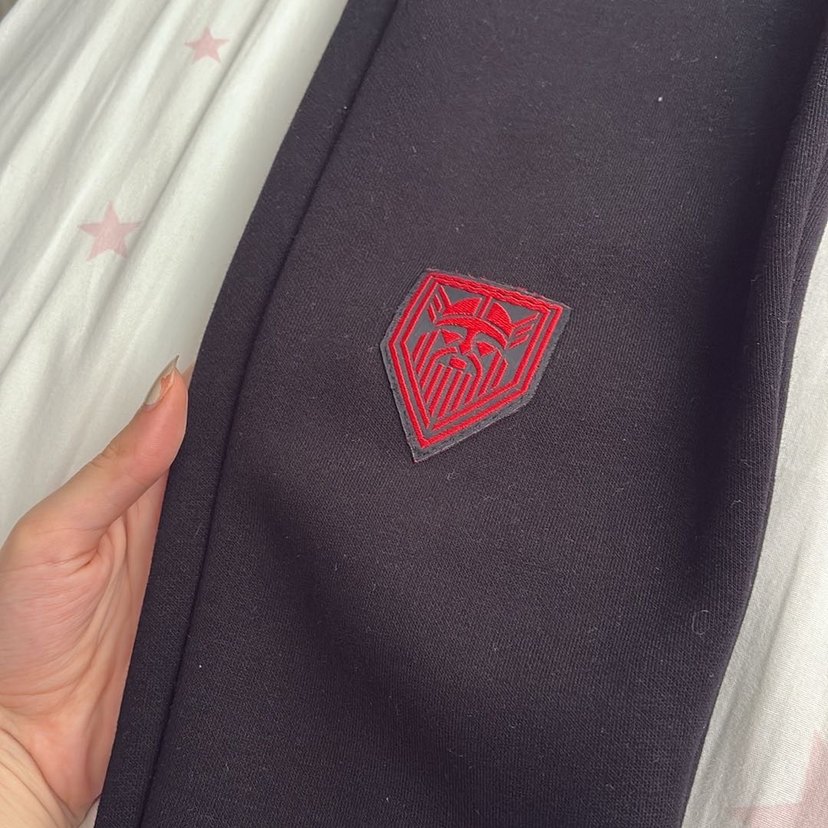 Erkek Siyah Fermuarlı Rahat Eşofman Altı - Görsel 2