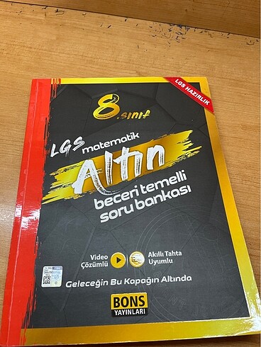 Bons yayınları altın beceri temelli matematik soru bankası