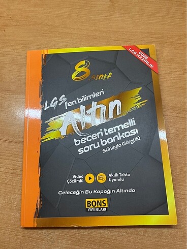 Bons yayınları altın beceri temelli fen soru bankası