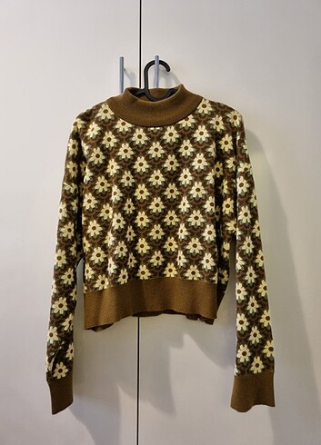 Dilvin Crop Oversize Kazak