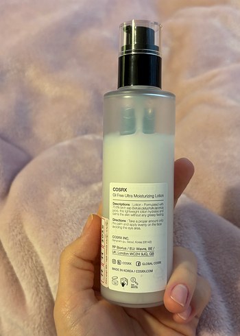 Cosrx Yağsız Nemlendirici Losyon - Görsel 2