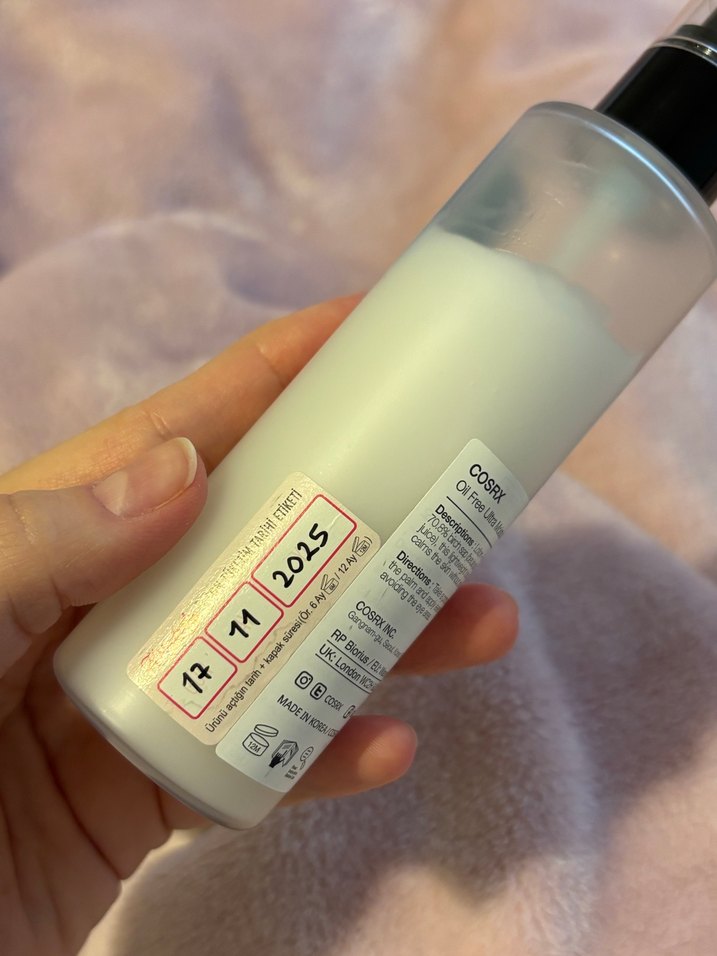 Cosrx Yağsız Nemlendirici Losyon - Görsel 3