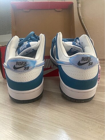 36 Beden mavi Renk Nike Dunk Low Born x Raised