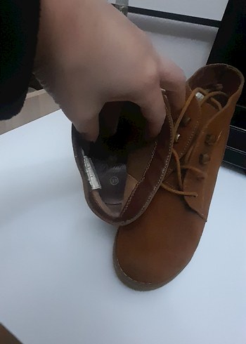 Kahverengi Tokalı Kadın Topuklu Bot - Görsel 7