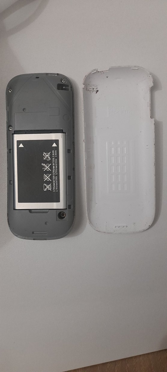 Samsung Beyaz Gri Tuşlu Telefon - Görsel 4