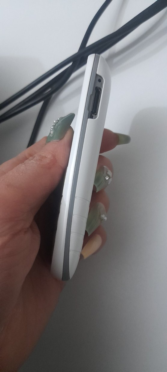 Samsung Beyaz Gri Tuşlu Telefon - Görsel 5