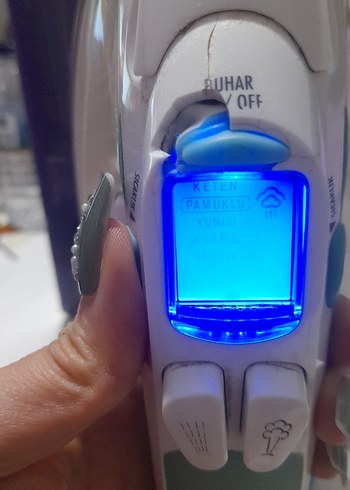 Mavi Ütü, Ayarlanabilir Isı ve Buhar Özellikli - Görsel 7