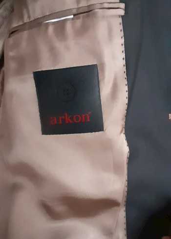 Siyah Erkek Düğmeli Notch Yaka Takım Elbise - Görsel 7