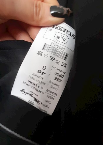 Düğmeli Siyah Erkek Takım Elbise - Görsel 14