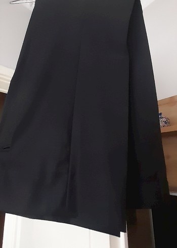 Düğmeli Siyah Erkek Takım Elbise - Görsel 16