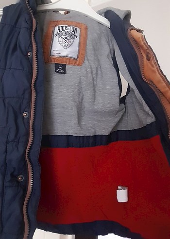 Düğmeli Erkek Çocuk Gri Street Wear Yelek - Görsel 4