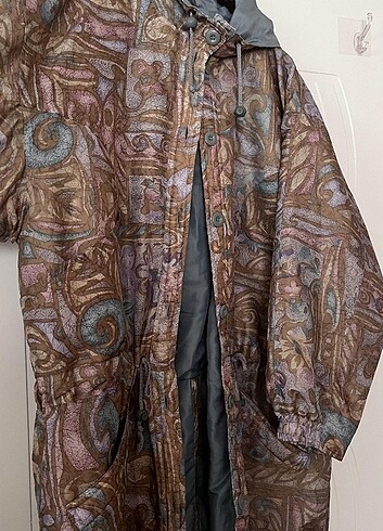 38 Beden çeşitli Renk Vintage oversize mont/ mevsimlik yağmurluk