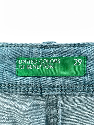 29 Beden mavi Renk Benetton Jean / Kot Şort %70 İndirimli.