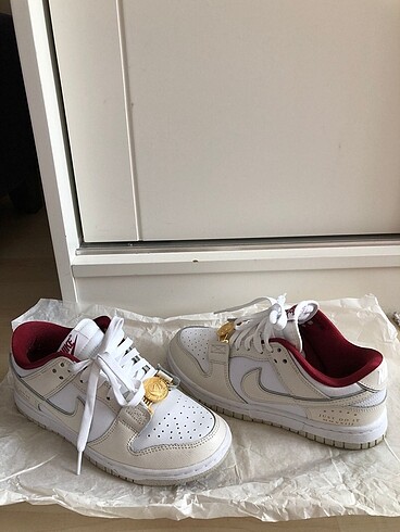 36 Beden beyaz Renk nike dunk just do it