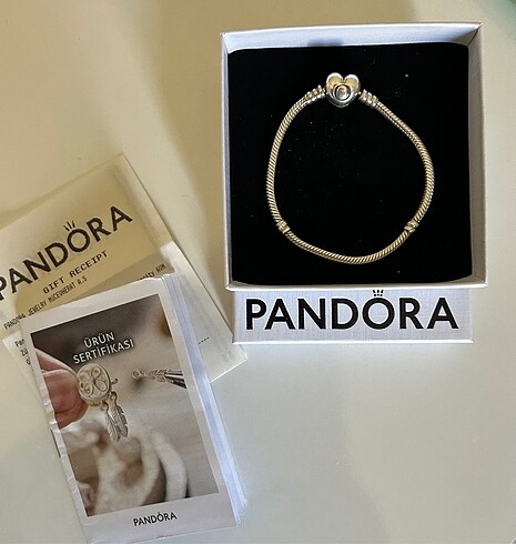 Orjinal Pandora bileklik Sertifikalı