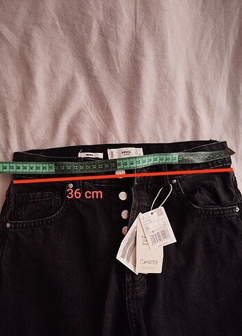 Mango Mango yüksek bel wide leg jean
