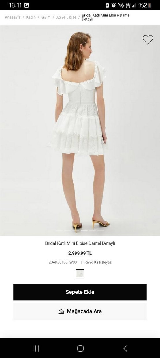 Bridal elbise - Görsel 3