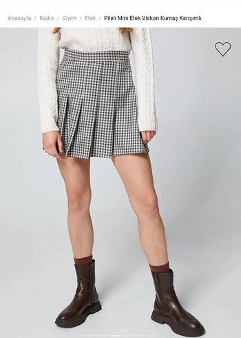 Pileli Etek - Görsel 2