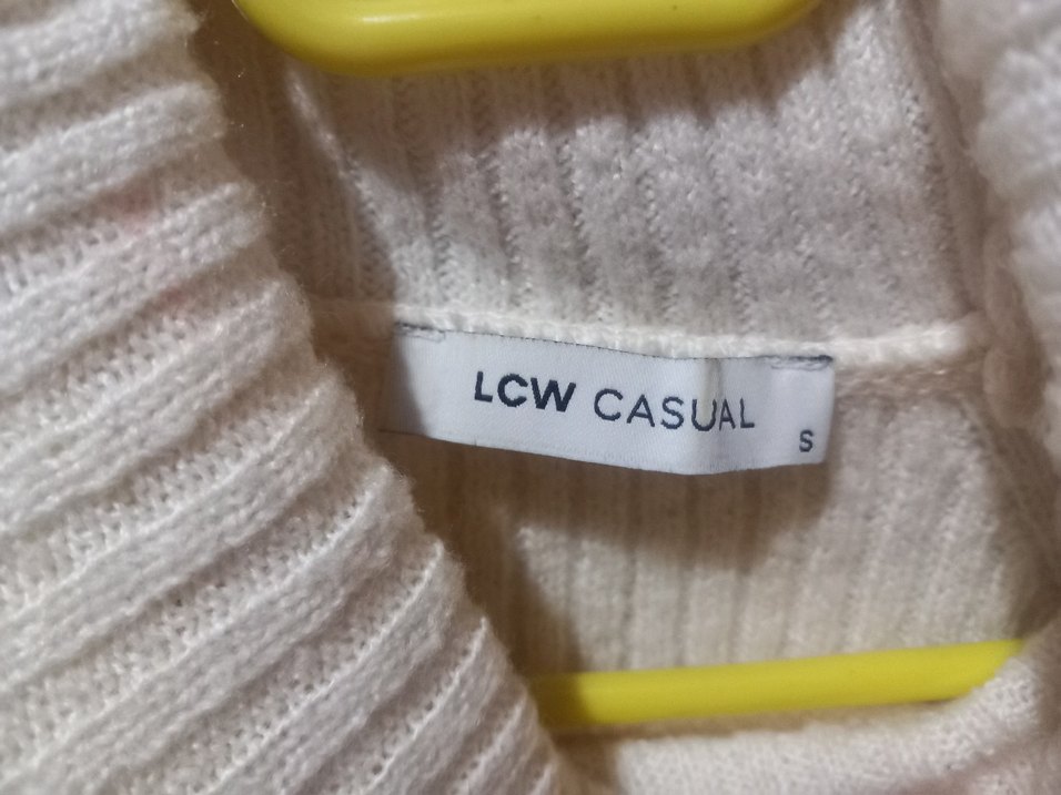 Kadın Boğazlı Triko Kazak - Görsel 5