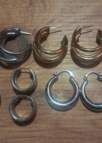 5 çift küpe - Görsel 3