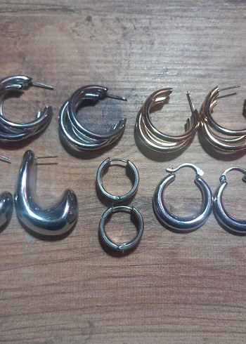 5 çift küpe - Görsel 7