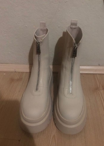 Pull and Bear Pull And Bear Bej Kadın Bot