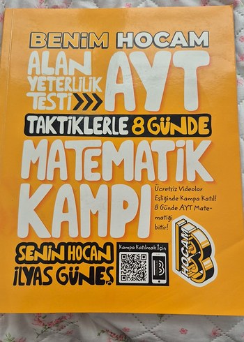 Benim Hocam AYT Matematik Kampı Kitabı
