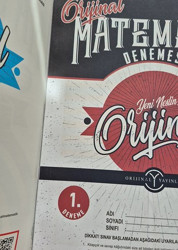 Orijinal Matematik AYT 12'li Deneme Sınavı