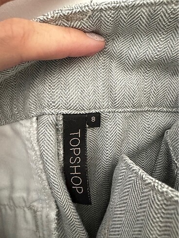 Topshop Topshop mini kumaş şort