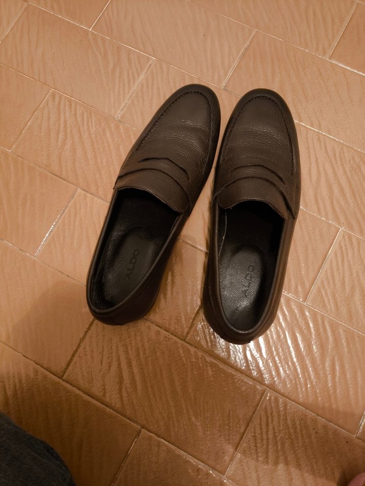 Kahverengi Deri Erkek Klasik Ayakkabı - Görsel 2