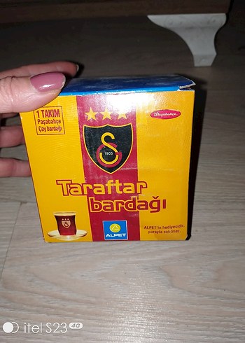 Galatasaray Taraftar Çay Bardağı Takımı - Görsel 4