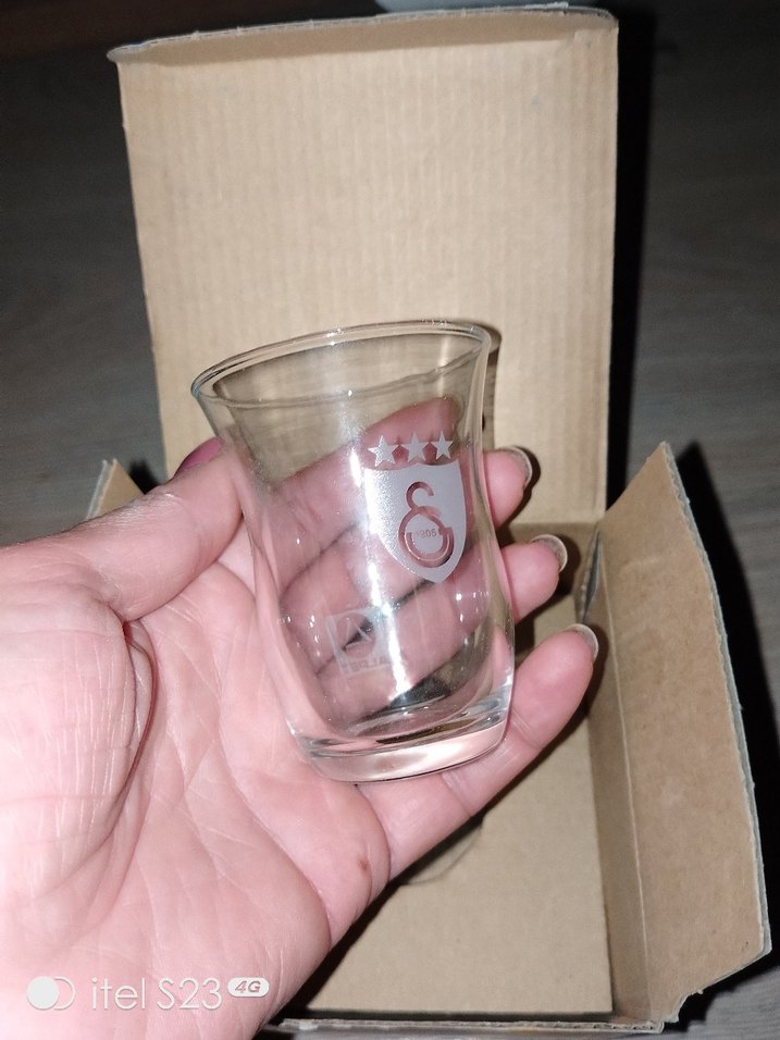 Galatasaray Taraftar Çay Bardağı Takımı - Görsel 2