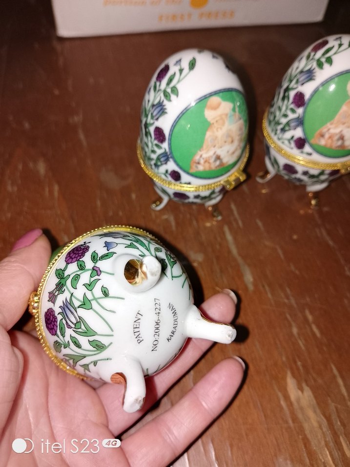 porselen damgalı takı kutusu - Görsel 2