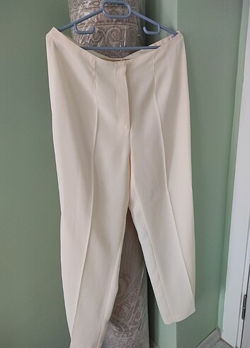 xl Beden beyaz Renk Blezer ceket pantolon takım 