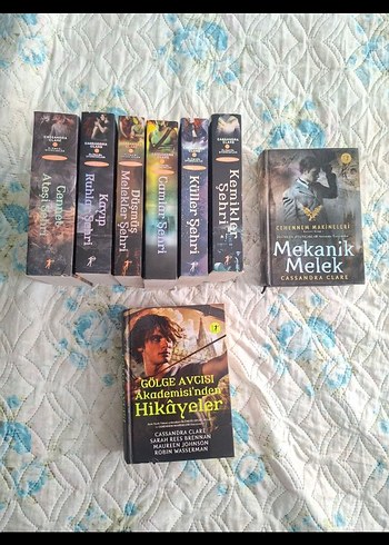 ölümcül oyuncaklar set Mekanik Melek ve Gölge Avcısı Kitap Seti