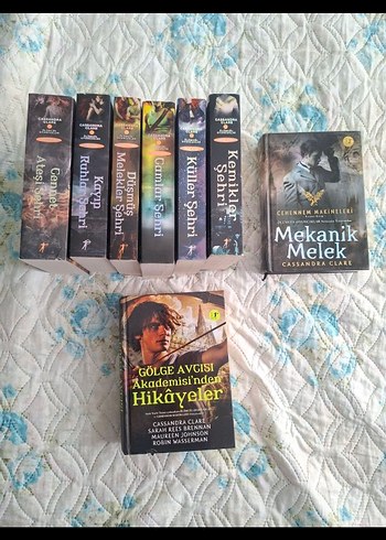  ölümcül oyuncaklar set Mekanik Melek ve Gölge Avcısı Kitap Seti