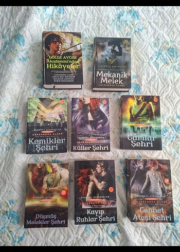  Beden ölümcül oyuncaklar set Mekanik Melek ve Gölge Avcısı Kitap Seti