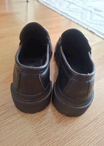 38 Beden Zincir Detaylı Loafer oxford ayakkabı