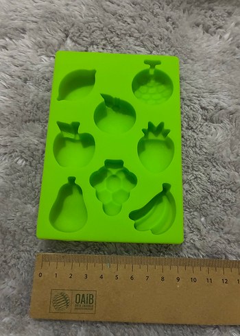 Renkli Yeşil Meyve Şekilli Kek Kalıbı - Görsel 4