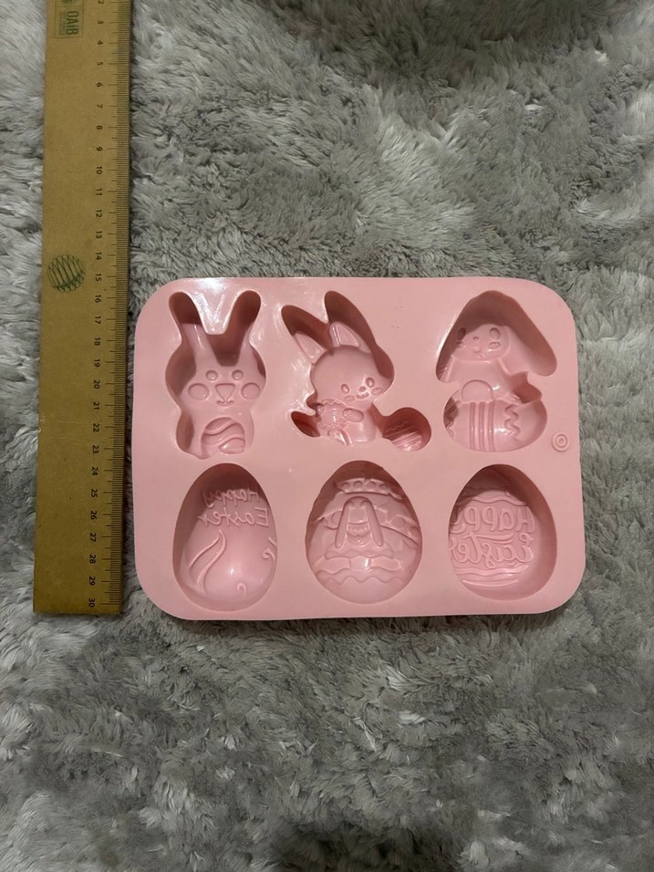 Pembe Pastel Tavşan ve Yumurta Kek Kalıbı - Görsel 4