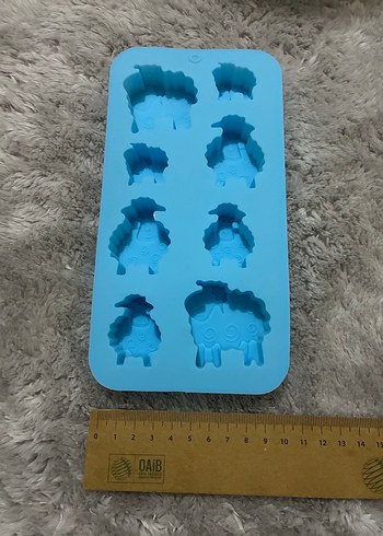 Mavi Koyun Figürlü Kek Kalıbı - Görsel 4