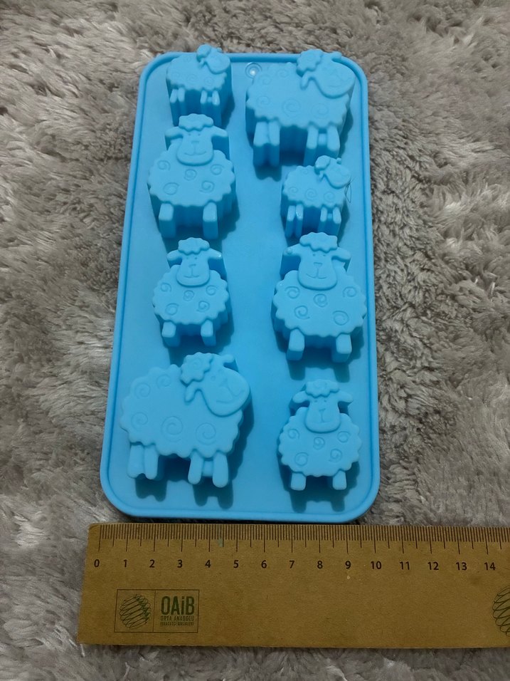 Mavi Koyun Figürlü Kek Kalıbı - Görsel 2