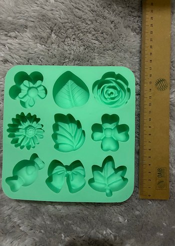 Yeşil Pastel Silikon Kek Kalıbı - Görsel 4