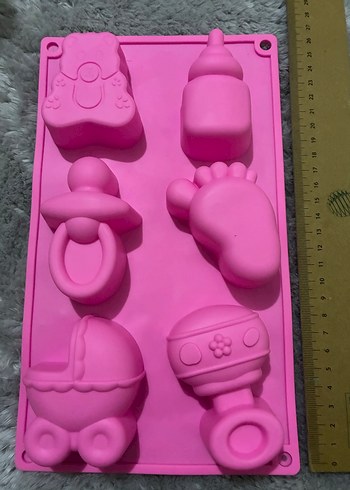 Pembe Bebek Temalı Silikon Kek Kalıbı - Görsel 2