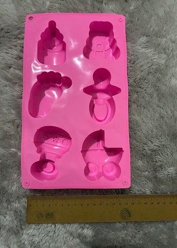 Pembe Bebek Temalı Silikon Kek Kalıbı - Görsel 5